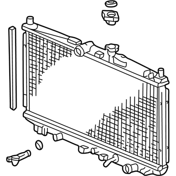 Honda 19010-PAA-A52 Radiator (Valeo)