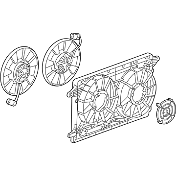 GM 84153646 Fan Module