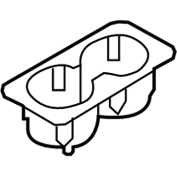Kia 846722F11087 Cup Holder