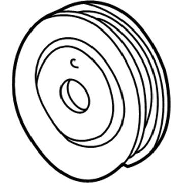 BMW 32-42-1-736-934 Pulley