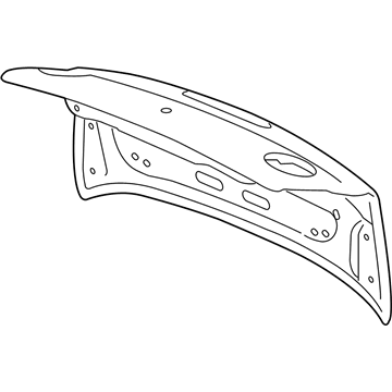 GM 10397571 Trunk Lid