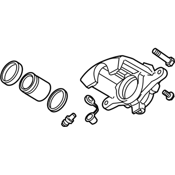 GM 25843042 Caliper