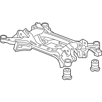 Honda 50300-T3V-A50 Sub-Frame Assembly, Rear Suspension