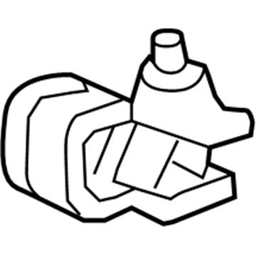 Honda 50805-STW-A01 Rubber, FR. Transmission Mounting