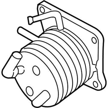 Infiniti 21606-1MG0B Cooler Assembly-Oil