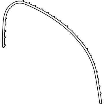 Ford LJ7Z-16B990-B WEATHERSTRIP