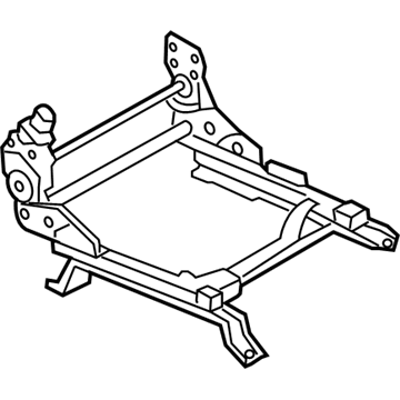 Nissan 87400-1EA0A ADJUSTER Assembly Front Seat, RH