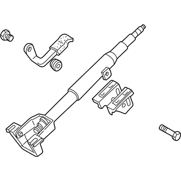 Kia 0K2ND32100C Shaft Assembly-Steering