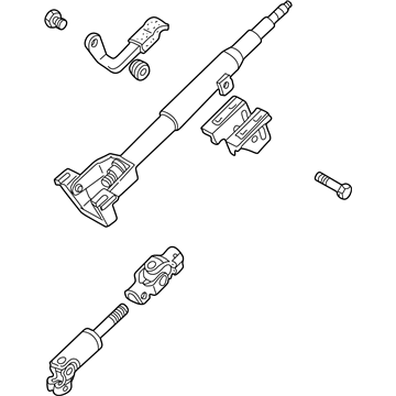 Kia 0K2AC3210X Shaft Assembly-Steering