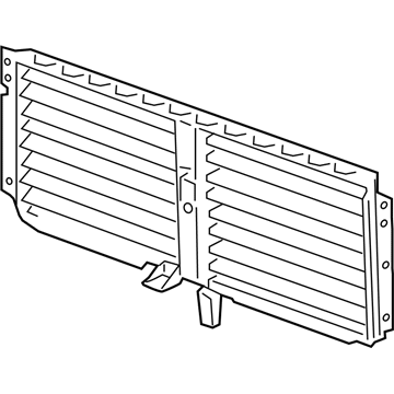 GM 84766744 Upper Shutter