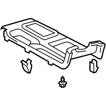 Toyota 58805-AA040-A0 Panel Sub-Assy, Console, Upper Rear