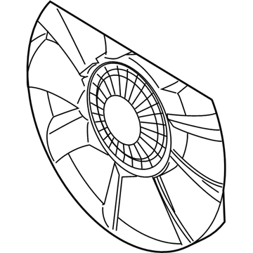 Ford CK4Z-8600-A Fan Blade