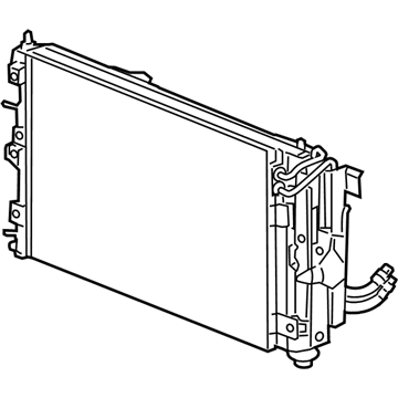 Mopar 5191286AB Engine Cooling Radiator