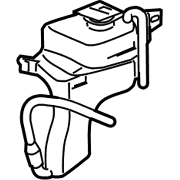 Mopar 5058156AI Bottle-COOLANT Recovery