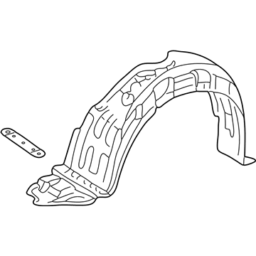 Toyota 53875-02090 Fender Liner