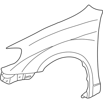 Toyota 53801-02070 Fender