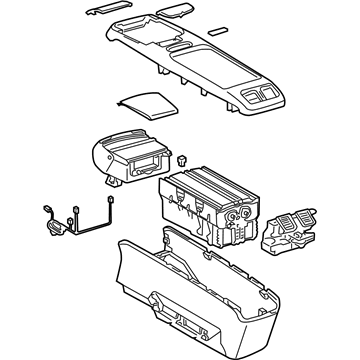 Lexus 58810-48330-B0 Box Assembly, Console