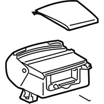 Lexus 55630-0E011-A0 Rear Console Box Cup Holder