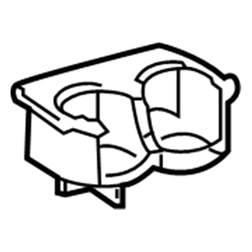 Lexus 55618-48140 Console Box Cup Holder