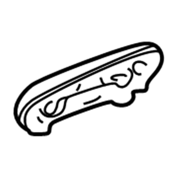 Ford 1L2Z-7822404-CAD Handle, Outside
