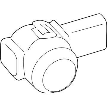 BMW 66-20-9-826-951 ULTRASONIC SENSOR, ALPINE WH