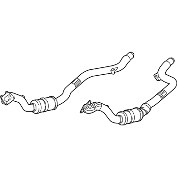 Mopar 68091591AG Front Catalytic Converter And Pipe