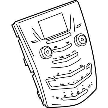 GM 23283476 Dash Control Unit