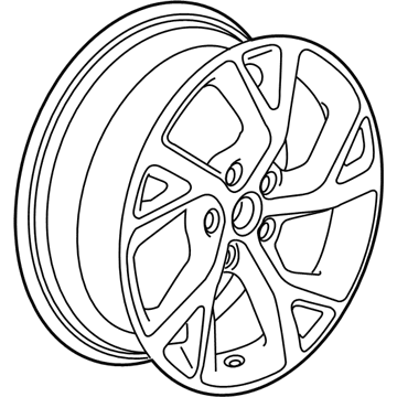 GM 84610560 Wheel, Alloy