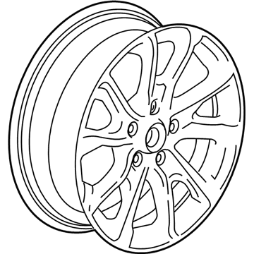 GM 84732097 Wheel, Alloy