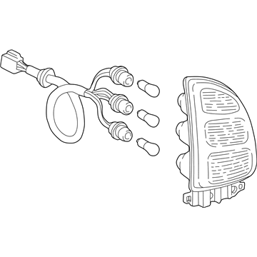 Toyota 81550-42050 Tail Lamp Assembly