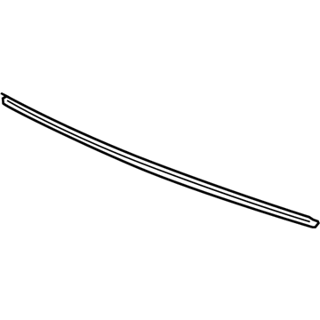 Honda 73126-SHJ-A00 Seal, FR. Windshield (Upper)