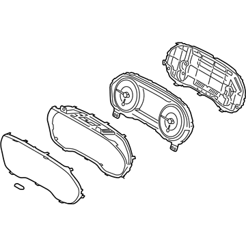 Hyundai 94011-S8650 Cluster Assembly-Instrument