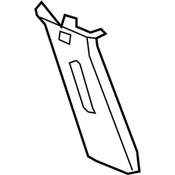 Mopar 1ET04HDAAG Panel-B Pillar Upper Trim