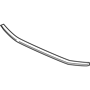 Honda 71104-T3L-A01 Molding, FR. Grille (Lower)
