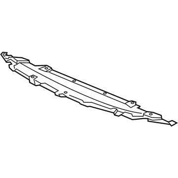 Honda 71109-T3L-A00 Face, Front Bumper (Lower)