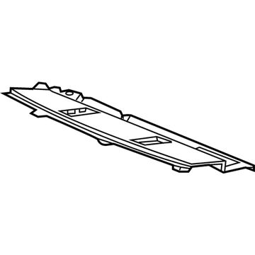 Honda 71107-T2A-A00 LWR Duct, FR Bumpe