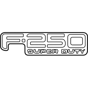 Ford 5C3Z-16720-EB Nameplate