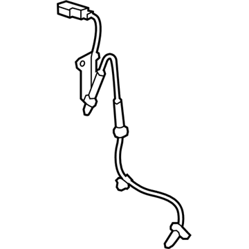 Honda 57455-TF0-003 Sensor Assembly, Left Front