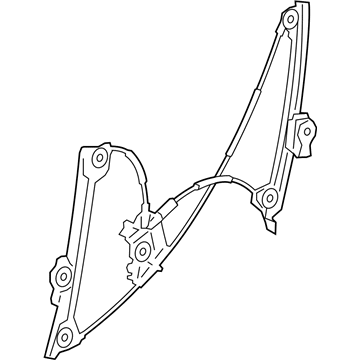 Toyota 69801-WAA01 Window Regulator