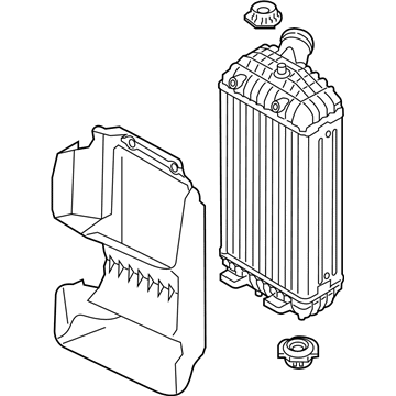 Hyundai 28270-2G350 Complete-INTERMEDIATED Cooler