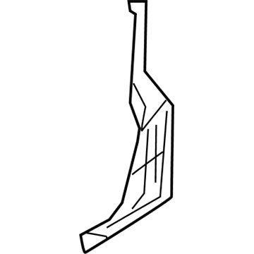 Nissan G8116-5RLAA Extension-Fender, Rear RH