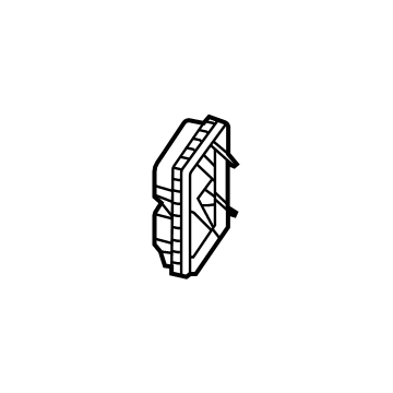 Nissan 76804-4CL0A Duct-Drafter, Outlet RH