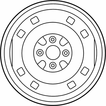 Toyota 42611-0DC40 Wheel, Spare