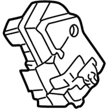 Mopar 4574022AF Rear Door Latch