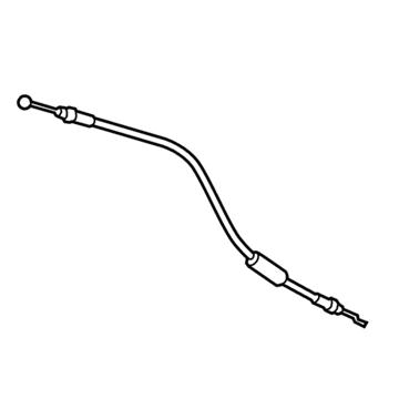 Toyota 69770-07020 Lock Cable