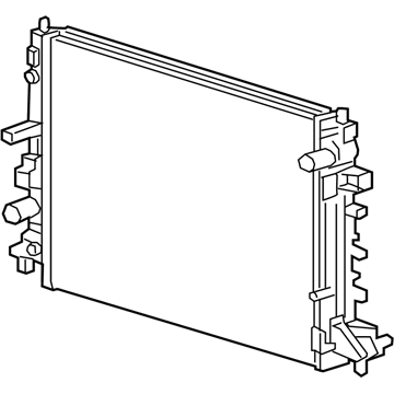 GM 23477182 Radiator