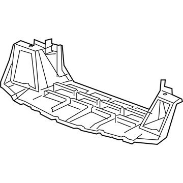 GM 23291713 Lower Baffle