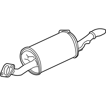 Honda 18307-SZT-013 Muffler, Exhuast