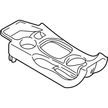 Hyundai 84650-26000-SF Cover Assembly-Console Upper
