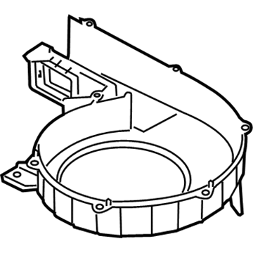 Hyundai 97112-3M000 Case-Blower, Lower